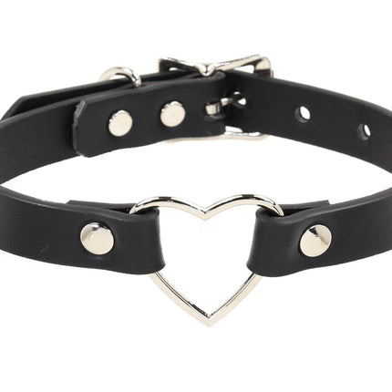 FC223 MIDDLE HEART RING CHOKER
