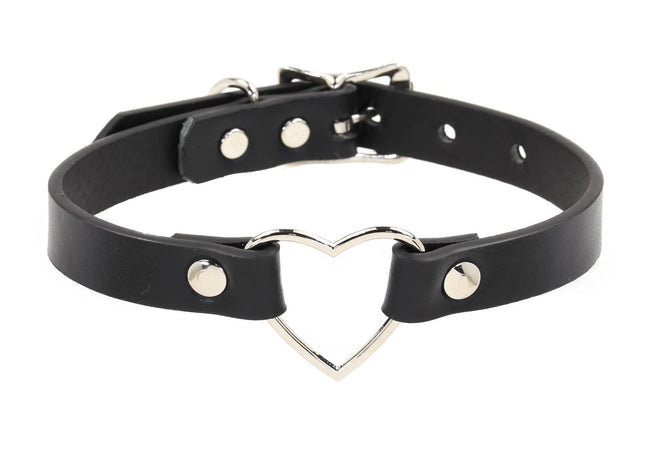 FC223 MIDDLE HEART RING CHOKER