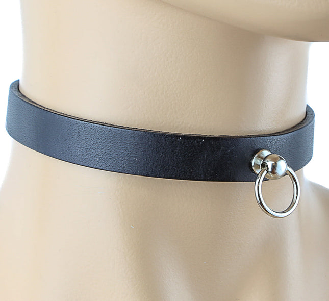 FC236 SMALL SUB BONDAGE BALL SPIKE RING CHOKER