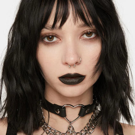 FC240  HEART CHAIN CHOKER