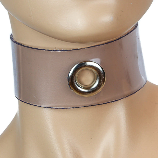 FC266VN LARGE MIDDLE EYELET VINYL CHOKER