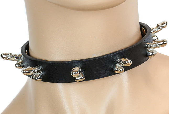 FC274 ERECTED PENIS SPIKE CHOKER