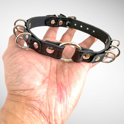 FC366 PATENT RING D RING CHOKER