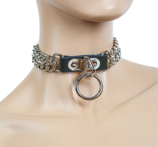 FC510 CHAIN LINK BONDAGE CHOKER