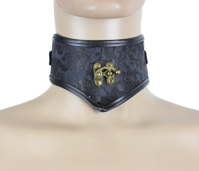 FC512 BROCADE POSTURE COLLAR WITH C-LOCK