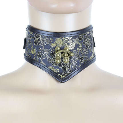 FC512 BROCADE POSTURE COLLAR WITH C-LOCK