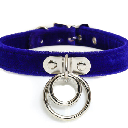 FC264VELVET DOUBLE RING BONDAGE