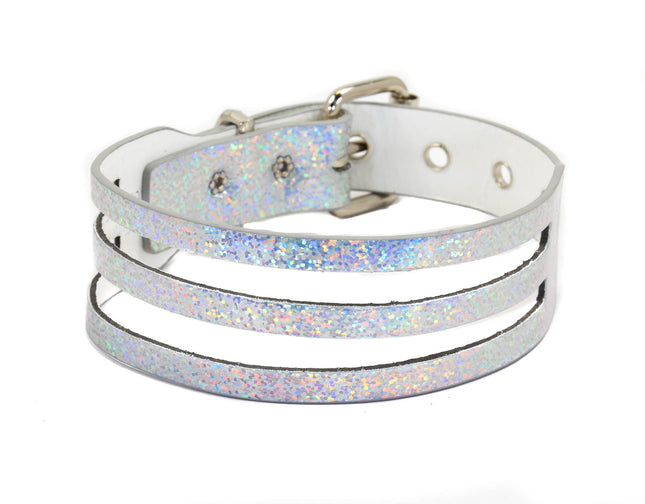 FC533RN 1 3/4" 3 STRAP RAINBOW CHOKER