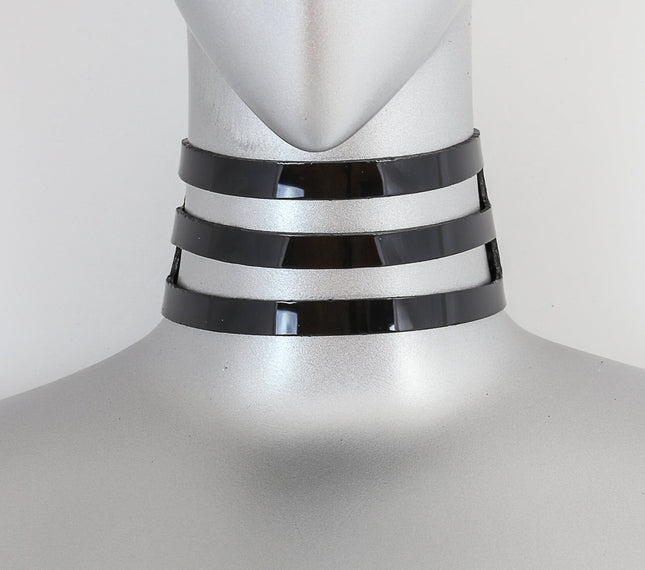 FC533VN 1 3/4" 3 STRAP VINYL CHOKER