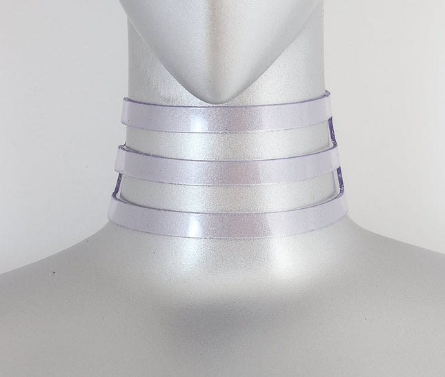 FC533VN 1 3/4" 3 STRAP VINYL CHOKER