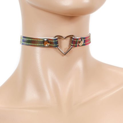 FC224 HOLOGRAPHIC RAINBOW SMALL HEART