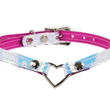 FC224 HOLOGRAPHIC RAINBOW SMALL HEART