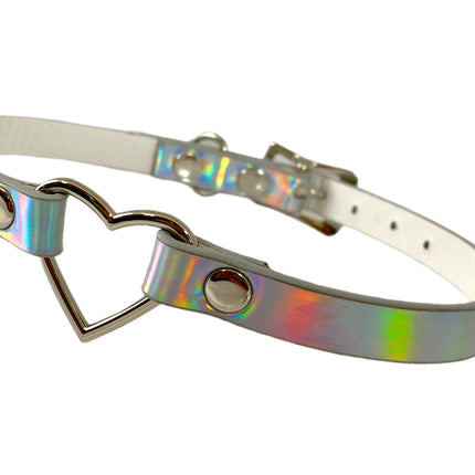 FC224 HOLOGRAPHIC RAINBOW SMALL HEART