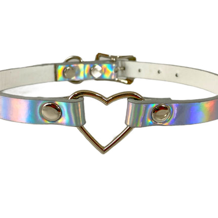 FC224 HOLOGRAPHIC RAINBOW SMALL HEART