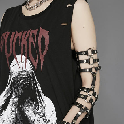 FC594  HANGING CHIAN RING CHOKER