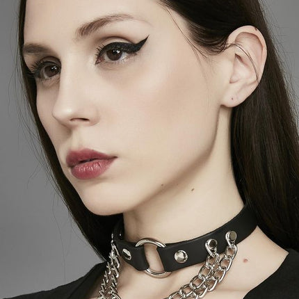 FC594  HANGING CHIAN RING CHOKER