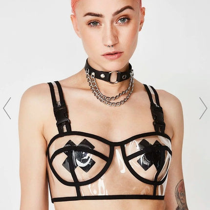 FC594  HANGING CHIAN RING CHOKER