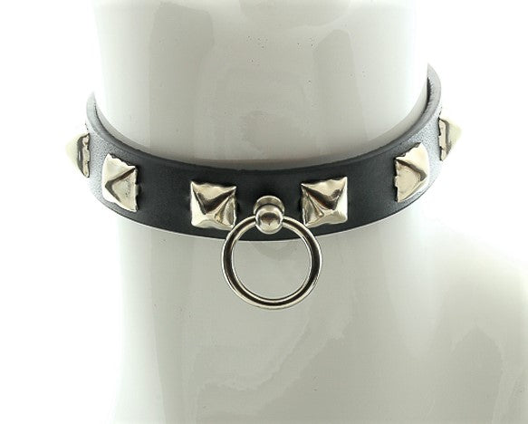 FC598 STUDDED O RING CHOKER