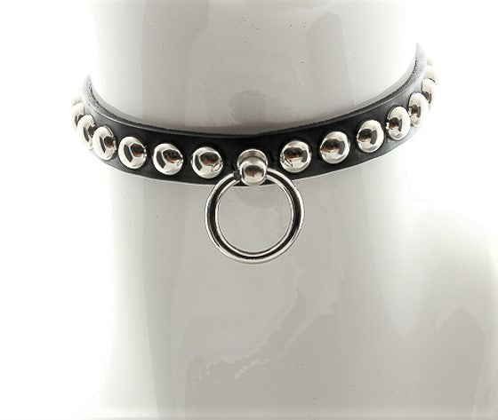 FC600 ROUND STUD SUB BONDAGE CHOKER
