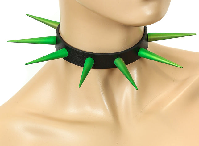 FCK215-GS  GREEN 3" PIN SPIKE CHOKER