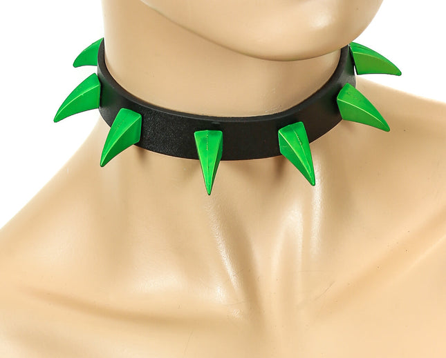 FC641GN 3/4" GREEN CLAW SPIKE CHOKER