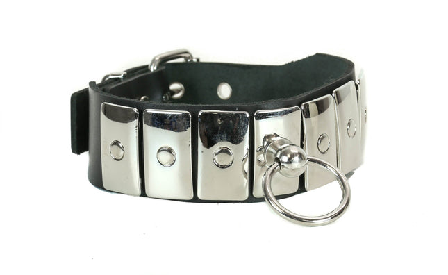 FC661 FULL METAL STUD BONDAGE CHOKER