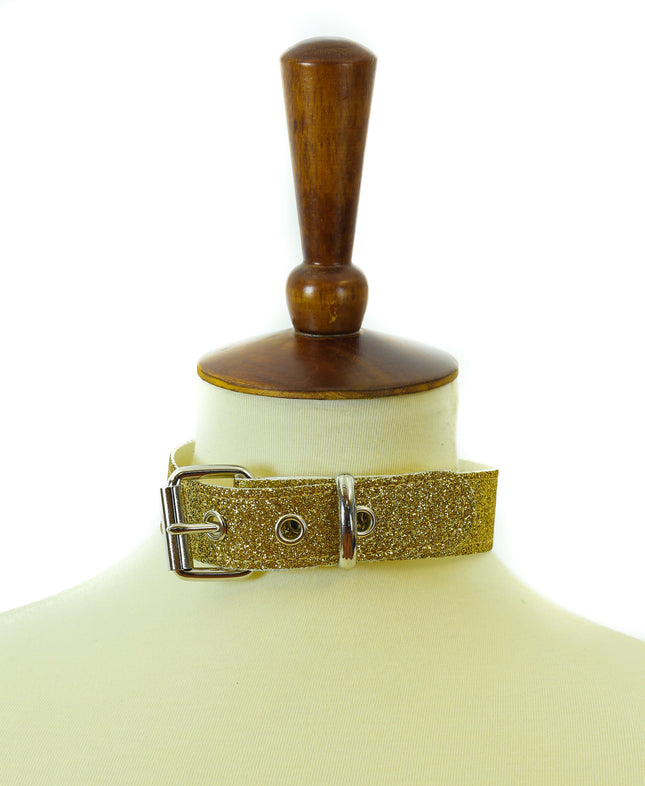 FC670 PLAIN GLITTER CHOKER