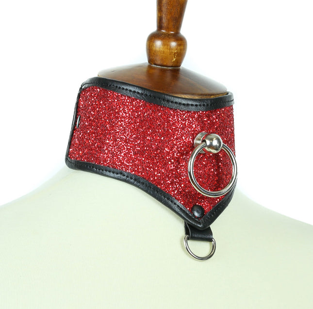 FC675 GLITTER POSTURE COLLAR WITH RING