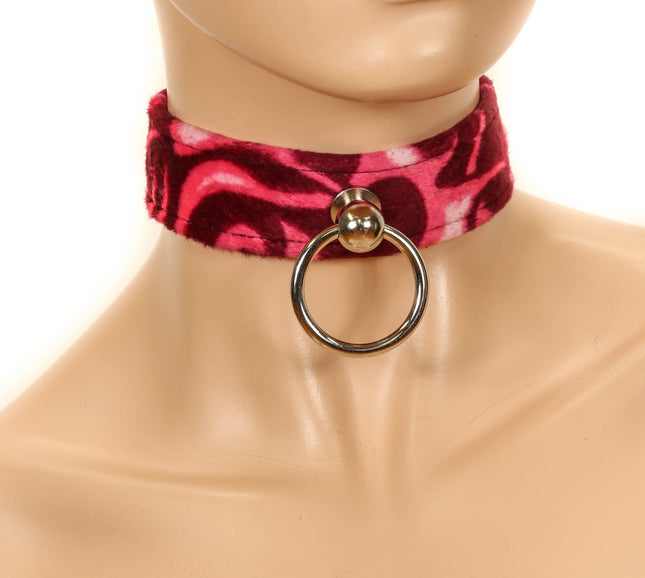 CK298FLAME FLAME KNOCKER CHOKER