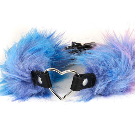 FC762 FURRY HEART CHOKER