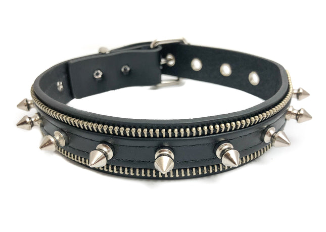 FC780 ZIPPER HEAD SPIKE COLLAR