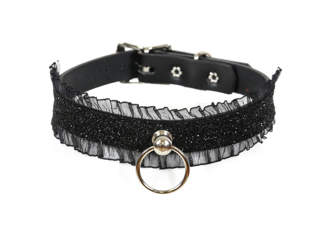 FC785 LACE EDGE BONDAGE CHOKER
