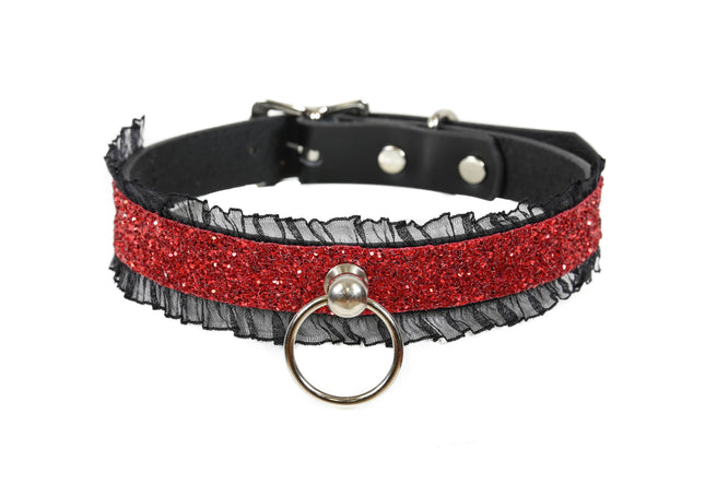 FC785 LACE EDGE BONDAGE CHOKER