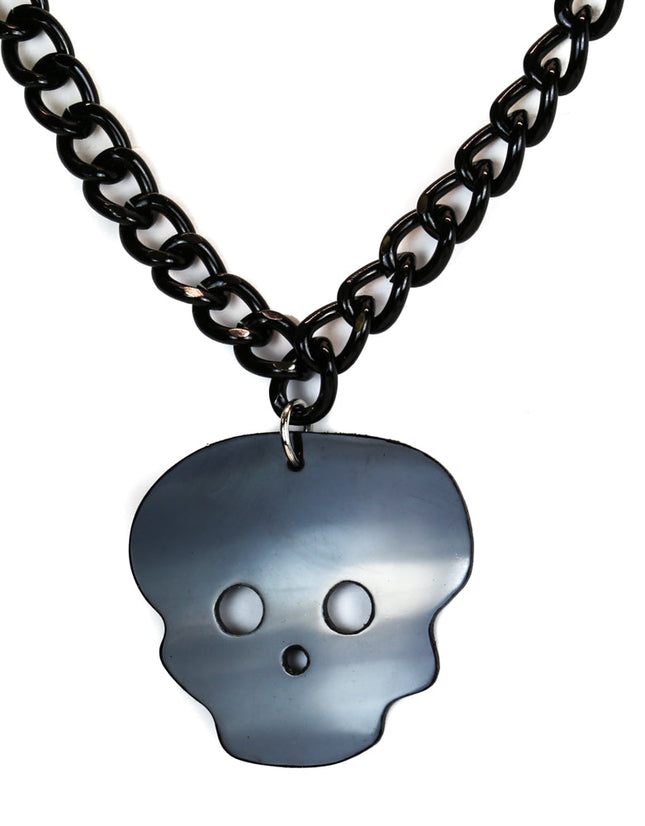 FC810BLK SKULL PENDANT