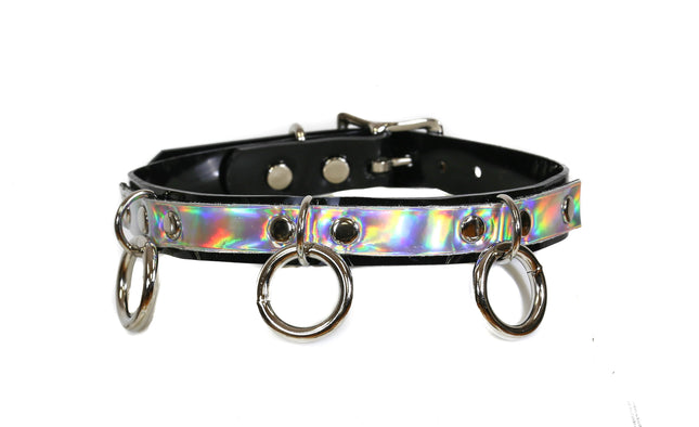 FC811RAINBOW 3/4" RAINBOW TOP 3 RING CHOKER