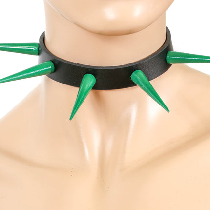 FCK215 COLOR SPIKE   3" PIN SPIKE CHOKER