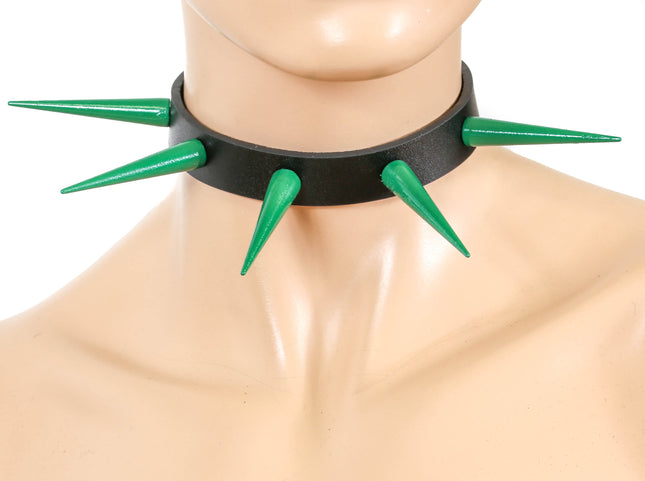 FCK215 COLOR SPIKE   3" PIN SPIKE CHOKER