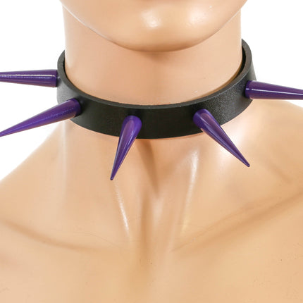 FCK215 COLOR SPIKE   3" PIN SPIKE CHOKER