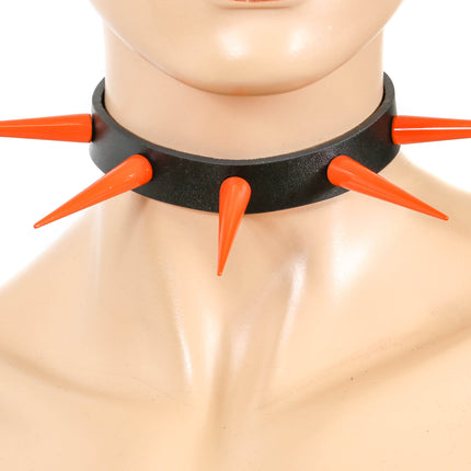 FCK215 COLOR SPIKE   3" PIN SPIKE CHOKER