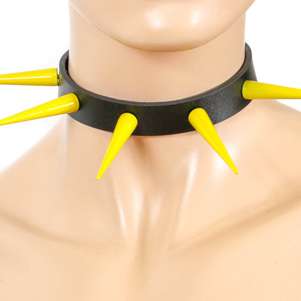 FCK215 COLOR SPIKE   3" PIN SPIKE CHOKER