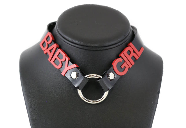 FC870-RS O RING  STAINLESS STEEL LETTER WORDS ID NAME CHOKER