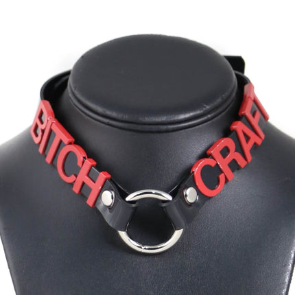 FC870-RS O RING  STAINLESS STEEL LETTER WORDS ID NAME CHOKER