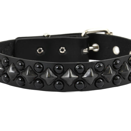 FC917 DIAMOND AND ROUND STUD CHOKER