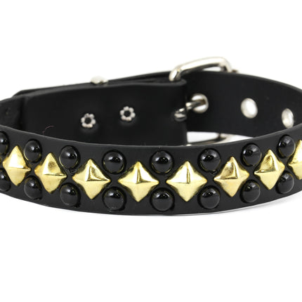FC917 DIAMOND AND ROUND STUD CHOKER