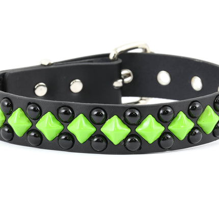 FC917 DIAMOND AND ROUND STUD CHOKER