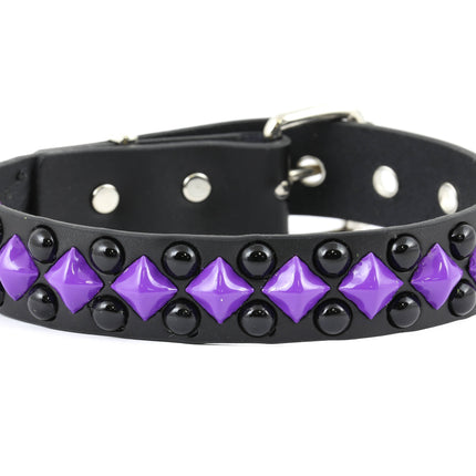 FC917 DIAMOND AND ROUND STUD CHOKER