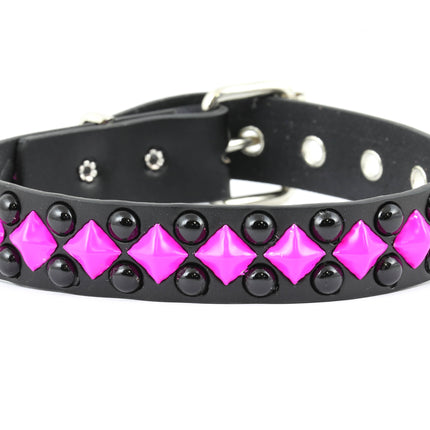 FC917 DIAMOND AND ROUND STUD CHOKER