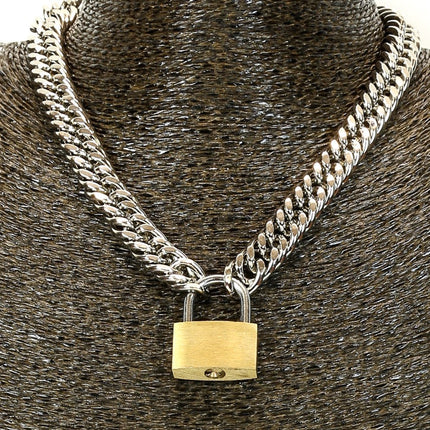 FC939SQ CUBAN PREMIUM CHAIN NECKLACE