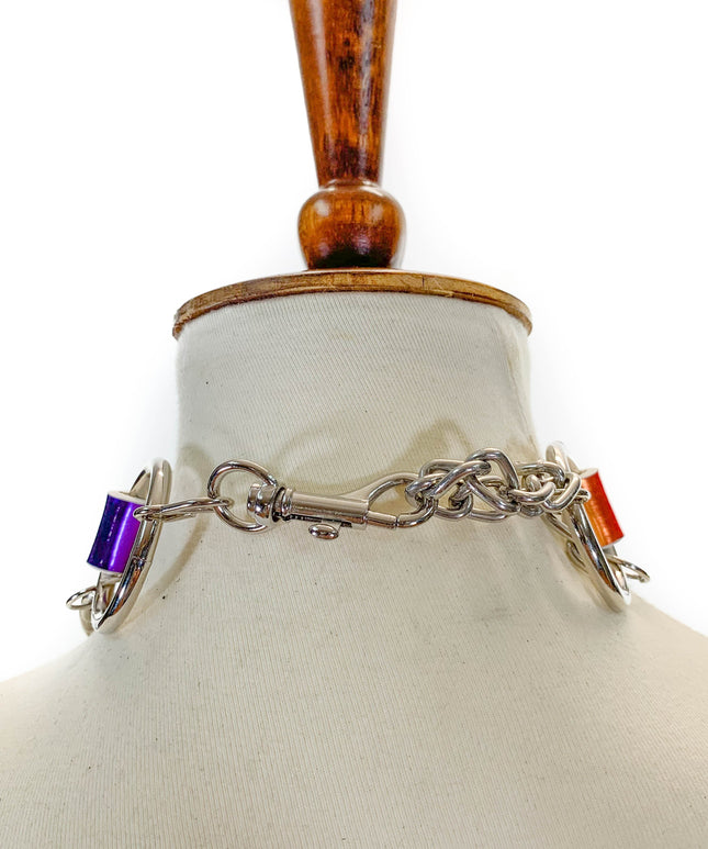 FCK101 3 RING HANGING CHAIN CHOKER