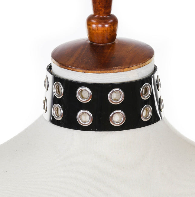 FCK105VN 2 ROW EYELET VINYL CHOKER
